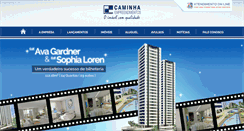 Desktop Screenshot of caminha.com.br