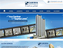 Tablet Screenshot of caminha.com.br